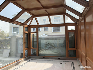 Pergola Esterna Moderna Autoportante Residenziale con Vetri Doppi Temperati e Isolanti Low-E, Impermeabile e Chiusa, per Giardino e Veranda - Product Image 3