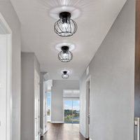Lustre de plafond en cristal moderne personnalisé en usine avec douille E27 E26 pour couloir, allée, îlot de cuisine et éclairage de hall