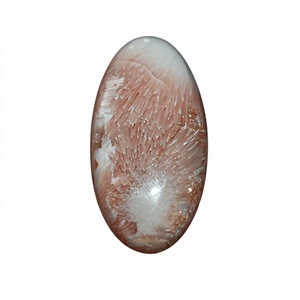 Cabochons de Scolecite Polis à la Main Qualité AAA+ Pierres Précieuses Naturelles en Vrac pour Bijoux Colliers FAIJAN GEMS Rajasthan Troisième Qualité - Product Image 1