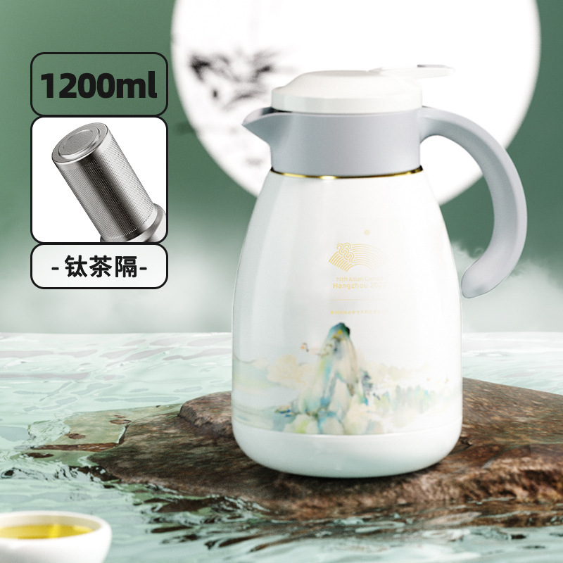 70023UFti Recuerdos embriagadores de Fuchun (Filtro de té de titanio)