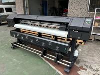 XP600 simple tête 1.8M largeur traceur Eco De Impression imprimantes à jet d'encre numérique grand Format vinyle Machine d'impression SC1880Y
