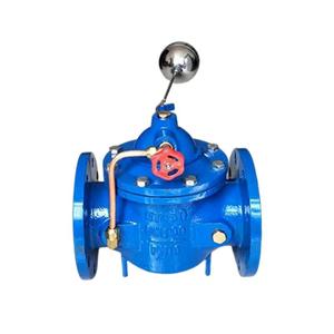 Vanne de régulation à flotteur auto-actuée en fonte ductile DN50-DN300 avec <span class=keywords><strong>tube</strong></span> pilote externe en cuivre pour tour de refroidissement - Product Image 2