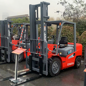 Pequeno diesel empilhadeira helicóptero montacargas barato empilhadeira manual de empilhadeira 2 2.5 3.5 toneladas carretillas elevadoras empregos fábrica - Product Image 5