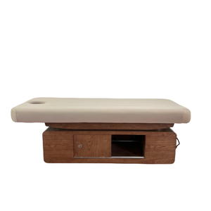 Cama de spa de belleza moderna de madera maciza, silla de belleza eléctrica, salón de belleza de cuatro motores, cama de masaje de pestañas en venta, muebles de salón - Product Image 3