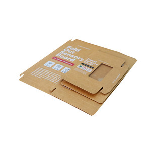 Jabonera de color marrón impresa personalizada con ventana - Product Image 6