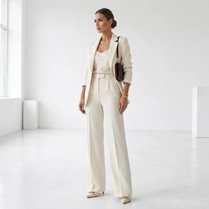 <span class=keywords><strong>Pantaloni</strong></span> da <span class=keywords><strong>Donna</strong></span> a Vita Alta Casual con Cerniera Lunga, Ideali per l'Estate, per il Lavoro e l'Ufficio, <span class=keywords><strong>Pantaloni</strong></span> Formali da <span class=keywords><strong>Donna</strong></span> - Product Image 5