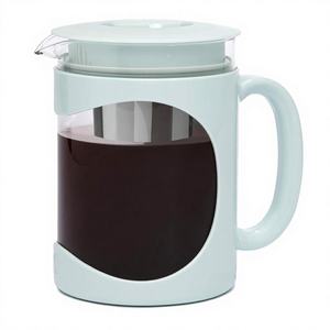 เครื่องชงกาแฟโคลด์บรูแฟชั่น ดีไซน์ทันสมัย พร้อมด้ามจับถนัดมือ โถแก้วทนทาน ตัวกรองแบบถอดได้ ขนาด 6 ถ้วย อุปกรณ์บาริสต้า - Product Image 1