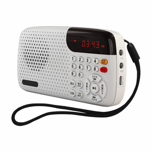 Radio Portátil Retro W105, Reproductor de MP3 con FM y TF, Pantalla LED, Linterna, Batería Recargable, Bloqueo para Niños, para el Hogar, Viajes y Actividades al Aire Libre - Product Image 5