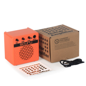Amplificateur de <span class=keywords><strong>basse</strong></span> portable Scuru S7G, alimentation par batterie pour connexion casque, effets de compression/booster, sortie 4 x 8W - Product Image 6