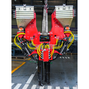 Équipement forestier XUVOL pour plantations, accessoire d'excavatrice 13-15T, rotateur de fosse, pousseur de terre, épandeur d'engrais à double bac - Product Image 2