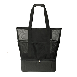 Sac de plage en maille détachable et assemblé et sac isotherme - Product Image 4