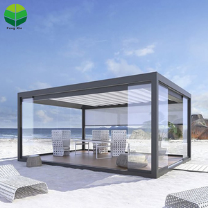 Motor pavilion pergola techo de barbacoa al aire libre - Product Image 2
