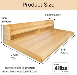 Lavatrice e Asciugatrice Personalizzabile con Piano in Legno Salvaspazio, Moderna e Autoportante - Product Image 5