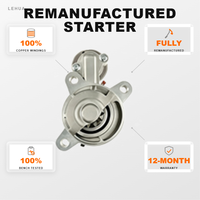 Démarreur de voiture CV6T-11000-DB pour Ford Escape 1.6 (2012-2015), Focus 1.5 (09.2014), Kuga 1.6 (03.2013), Kuga 1.5 (09.2014)