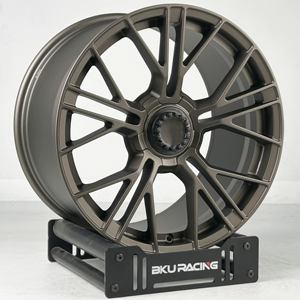 Jantes Bku Forged5x130 pour <span class=keywords><strong>PORSCHE</strong></span> <span class=keywords><strong>PANAMERA</strong></span> 4 4S E HYBRID G3 972 2024+ 19 20 21 pouces, jantes en alliage personnalisées - Product Image 1