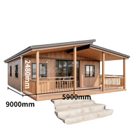 ZYBOX Maison Conteneur Modulaire Extensible Portable Assemblage Rapide Maisons Préfabriquées Pliables Bâtiment de Bureau Projets de Conception 3D