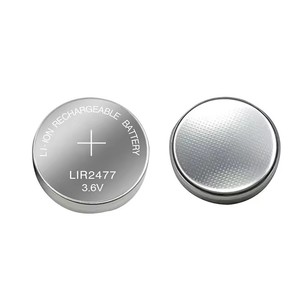 Reliable Factory Lithium Ion Rechargeable Button Cell LIR2477 3.6V 200mAh Battery Home Appliances <b>Consumer</b> <b>Electronics</b> - Product Image 3