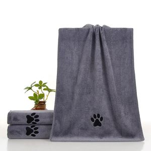Wholesale <b>Dog</b> Towels for Drying <b>Dogs</b> Pet Towel 4 Colors Absorbent 100% Cotton 2 Sizes <b>Bath</b> Towels <b>Dog</b> Bathing Kit Custom - Product Image 3