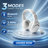 Auriculares Inalámbricos RGB para Juegos con Chipset JL para 5.3 con Baja Latencia para Teléfono Móvil y Música