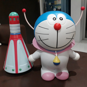 Escultura de Personaje de Dibujos Animados de Fibra de Vidrio Personalizada para Exteriores, Estatua de Doraemon de Resina de Tamaño Real - Product Image 6