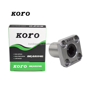 وحدة انزلاق خطية <span class=keywords><strong>2026</strong></span> طراز LMK30UU وLMK35UU وLMK40UU وLMK50UU مع حواف مربعة ومحامل كروية للحركة الخطية بدقة P6 لآلات التحكم الرقمي بالحاسوب - Product Image 2