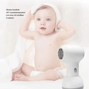 Sèche-cheveux sans fil pour enfants, petit, universel, 65W, avec diffuseur, silencieux, à température constante, pour sécher les cheveux et les fesses des bébés - Product Image 2