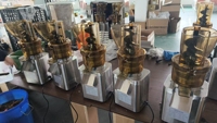 Rvs Commerciële Juicer Machine 750W Zware Fruit Sapcentrifuge 300 kg/u Hoge Capaciteit Elektrische Perspers