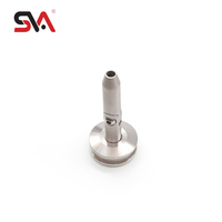 SVA-0242 auvent extérieur moderne réglable en acier inoxydable 304 verre à tuyau auvent Support verre Conector raccord