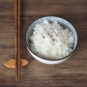 ชุดอาหารเซรามิกสำหรับใช้ในครัวเรือนลายดอกไม้แบบญี่ปุ่นทรงสูง ชามซุปแบบมีรอยแตก - Product Image 3