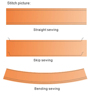 Máquina de coser de alimentación por hilo para cinturillas, de alta resistencia, modelo TS-1104UTC, piezas para la industria textil, para coser cinturillas - Product Image 4