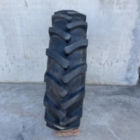 Pneu de tracteur agricole ChaoYang 12.4-24, motif chevrons résistant à l'usure, pour terres arides