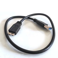 Câble d'ordinateur USB3.0 câble d'interface Micro B câble de caméra USB3.0 câble de données de boîte de disque dur