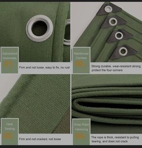 <span class=keywords><strong>Lona</strong></span> resistente <span class=keywords><strong>impermeable</strong></span> recubierta de PVC <span class=keywords><strong>5x5</strong></span> metros - Product Image 2