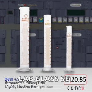 Cilindro de Medición de Vidrio Borosilicato Graduado de 10ml, 25ml, 50ml, 1000ml, para Laboratorio, CNWTC/OEM, con Garantía de 3 Años - Product Image 2