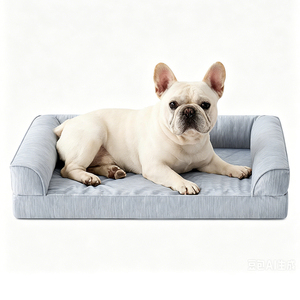 <b>Pet</b> Dog Cooling Bed Orthopedic Foam Removable Washable Cover <b>Sofa</b> for Small Large Dogs Cats Sleeping Summer <b>Pet</b> <b>Sofa</b> Cooling Bed - Product Image 2