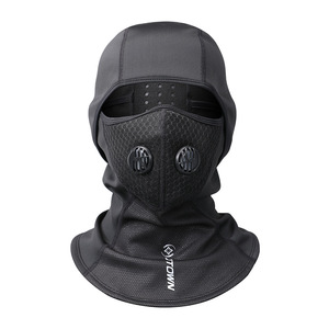 Mehrzweck-Sturmhaube Kopf bedeckung Custom Outdoor Ride Wind dichte Thermo Fleece Atmungsaktive Maske mit PM2.5 Filter Anti-Fog und Haze - Product Image 1