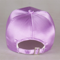 E947 Topi Matahari Musim Panas Kustom Pria Wanita Topi Bisbol Olahraga Luar Ruangan Pantai Topi Baseball Satin Polos Warna Polos Sutra