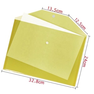 Hot Promotional Custom logo Printed Document Envelope File Folder Plastic <strong>Wallets</strong> <strong>A4</strong> - Product Image 6