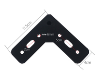 Pieds de meubles en métal de luxe modernes, robustes, en acier laminé à froid, pour canapé, armoire, meuble TV, table basse, pieds de support
