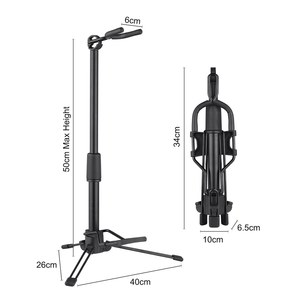 Soporte plegable para instrumento <span class=keywords><strong>de</strong></span> viento Digital, ajustable, <span class=keywords><strong>de</strong></span> <span class=keywords><strong>Metal</strong></span>, para aerófono, instrumento Musical - Product Image 3