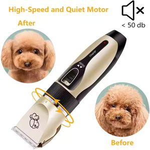 Alat Cukur Bulu Hewan Peliharaan Isi Ulang USB untuk Anjing & Kucing, Gunting Elektrik Pemangkas Bulu - Product Image 4