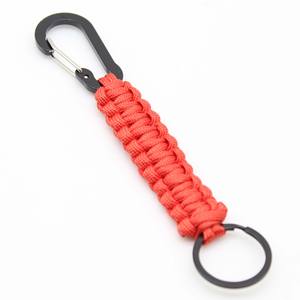 Perlengkapan Gantungan Kunci Paracord DIY Ramah Lingkungan dengan Cetak Digital Grosir 550/350lb 4mm Nilon Promosi Carabiner Charms - Product Image 5
