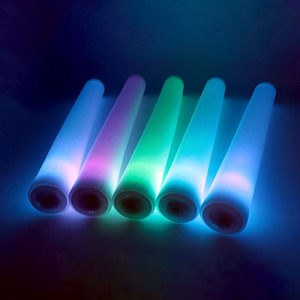 Biểu Tượng Tùy Chỉnh 2025 Đảng Ủng Hộ Màu Sắc Thay Đổi <span class=keywords><strong>LED</strong></span> Glow Bọt Thanh Điều Khiển Bằng Giọng Nói Tùy Chỉnh Cổ Vũ Thanh Cung Cấp Vật Liệu Nhựa - Product Image 5