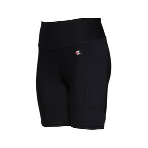 Pantalones Cortos Deportivos Champion Rib para Mujer, Color: Negro |   100% Auténtico - Product Image 1
