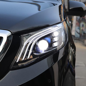 Conjunto de Faros Delanteros para Benz <span class=keywords><strong>Vito</strong></span> W447, Actualización Estilo Maybach, Lente de Proyector LED, Faros Delanteros para Auto, Accesorios Plug and Play - Product Image 3