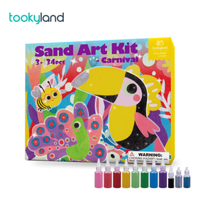 Suministros al por mayor, juguetes de dibujo mágico para niños, juego de escena nocturna, juego de Arte de arena colorido - Product Image 6