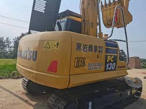 รถขุดตีนตะขาบ Komatsu PC130 13 ตัน มือสอง ใช้งานน้อย นำเข้าจากญี่ปุ่นแท้ พร้อมใบรับรอง CE สำหรับงานดินและงานก่อสร้าง - Product Image 2