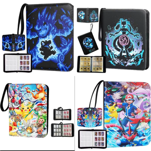 Reliure pour cartes Pokémon à 9 pochettes, album de collection de cartes de jeu de sport, stockage de 900 cartes, pack de collection de cartes - Product Image 2