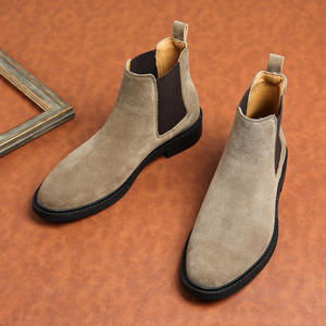 รองเท้าหนังแท้ผู้ชายสไตล์อังกฤษ กันน้ำ ปิดนิ้วเท้า แบบอ็อกซ์ฟอร์ด ทำมือ สำหรับงานแต่งงาน ธุรกิจ ลำลอง กันลื่น พร้อมสายรัดหัวเข็มขัด - Product Image 1