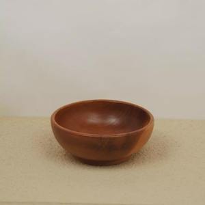 Tazón de Madera Natural Pulido, Diseño Único, Hecho a Mano, para Fiestas, Cocina, Comedor y Servir, Biodegradable - Product Image 1